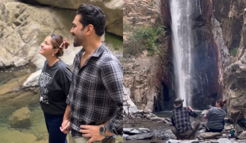 Rubina Dilaik-Abhinav Shukla did an adventure amidst the dense forest, the video of the launch date went viral - India TV Hindi