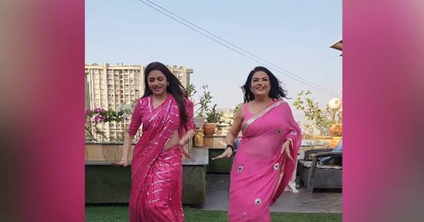 Salman Khan's 2 actresses did amazing dance in 'Pink Saree', fans were impressed after seeing the video, said - outstanding...