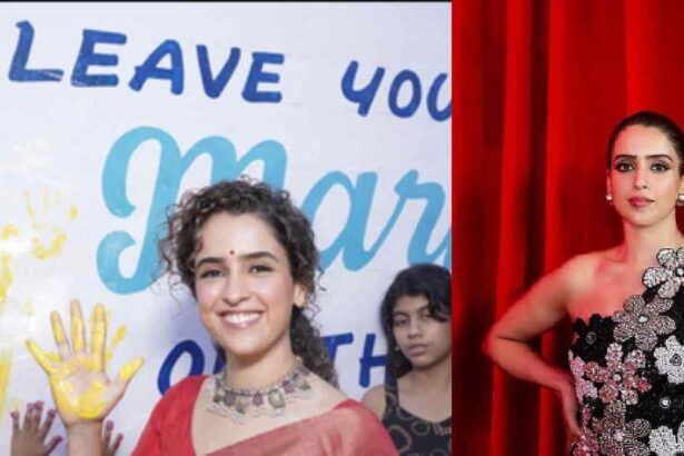 Sanya Malhotra reached out to children suffering from autism, said - 'Giving a good environment will create a better learning environment'