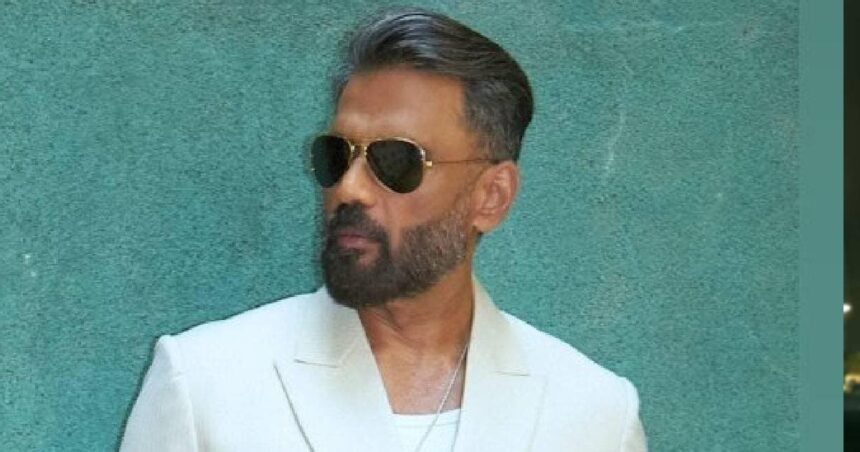 Tashan of 'Anna' will be seen again, will be seen doing powerful action!  Sunil Shetty's look from snowy hills goes viral