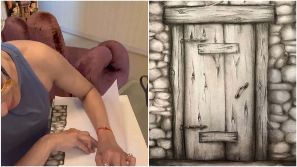 This actress of 'Mohabbatein' fame is an amazing artist, your eyes will remain wide open after seeing the painting - India TV Hindi