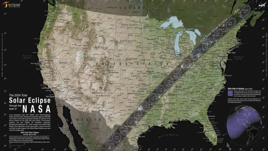 Total Solar Eclipse: Total solar eclipse is going to happen on Monday, know where you can see it LIVE, Know where to see live total solar eclipse of 8 April 2024