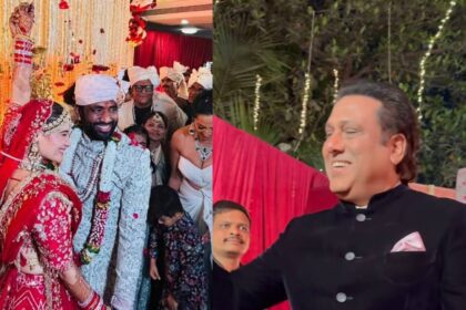 Uncle Govinda spits anger!  Arrived smilingly at niece Aarti's wedding - India TV Hindi