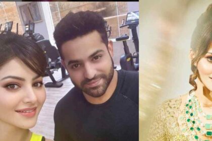 Urvashi Rautela shared a picture with Junior NTR, people could not recognize her after applying filter, see photo