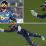 Video: KL Rahul took a superman catch, caught the ball flying in the air, seeing this you will also say wow - India TV Hindi