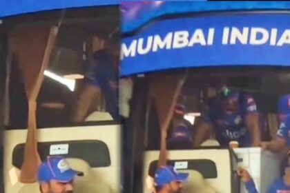 Video: Rohit Sharma became the bus driver of Mumbai Indians, did this work for the team