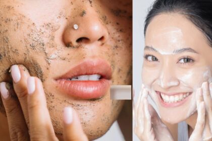 What is the difference between face wash and scrub?  Know when and how both are used in skin care?  - India TV Hindi