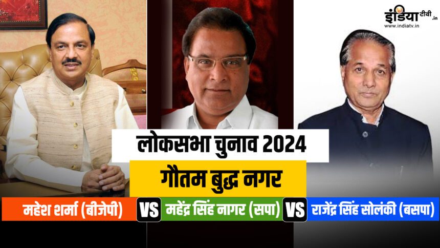 Will the magic of SP-BSP work on Gautam Buddha Nagar seat or will BJP score a hat-trick?  - India TV Hindi