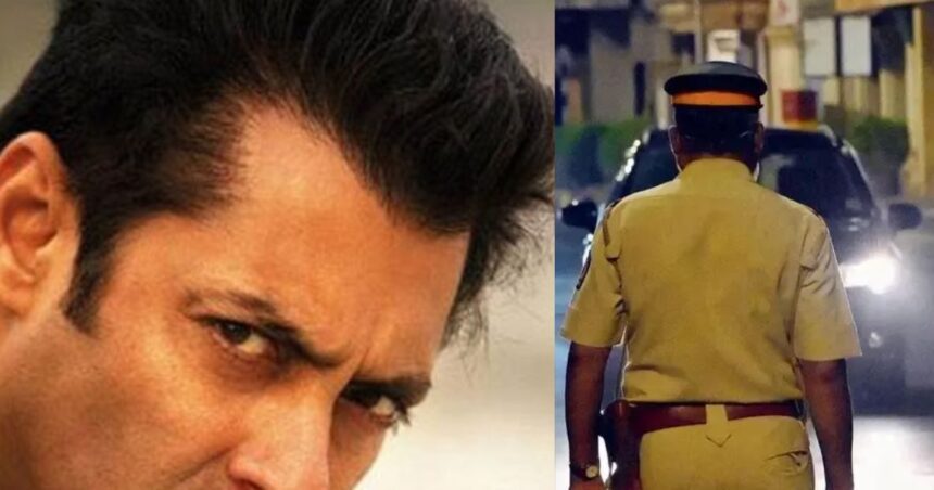...so what is the use;  When Salman Khan's tension increased, he lashed out at the police officers in anger.