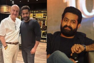 Anupam Kher becomes fan of Junior NTR, sings ballad in praise of RRR actor - India TV Hindi
