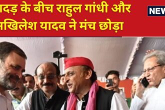 As soon as Rahul-Akhilesh arrived, the crowd went out of control, the security got agitated, then...