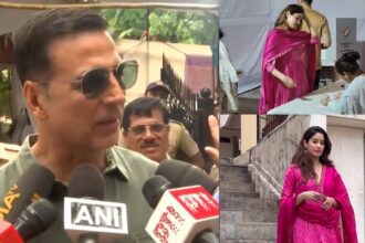 From Akshay Kumar to Jhanvi Kapoor, these stars came early in the morning to vote - India TV Hindi