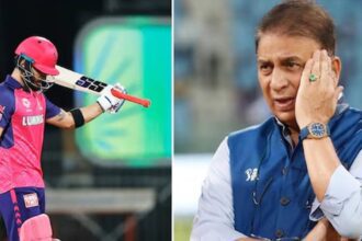 Gavaskar got angry at RR batsman, what is the use of such talent if you don't use your brain