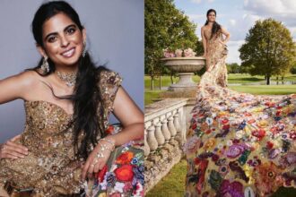 Isha Ambani looked stunningly beautiful at Met Gala, gown made in 10 thousand hours - India TV Hindi