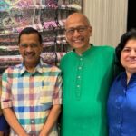 'It is because of you today...' Kejriwal suddenly reached Abhishek Singhvi's house with his wife Sunita, said- You are strength!