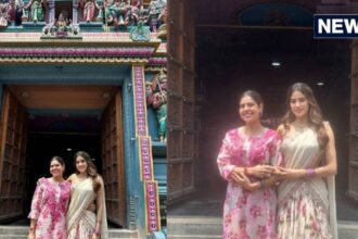 Janhvi Kapoor reached the temple before the release of the film, told that it is the most favorite place of the mother, bowed down and took blessings