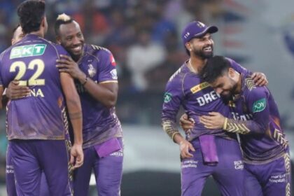 KKR created turmoil in the points table with a thumping win, captured the top