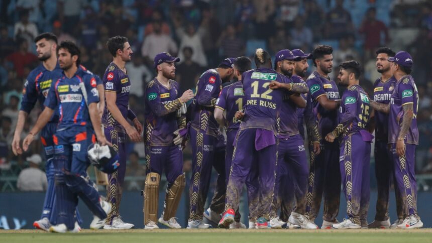 KKR reached first place in the points table, place for playoffs almost confirmed - India TV Hindi