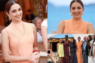 Kiara Advani dominated the second day of Cannes, stole the show in orange ruched dress - India TV Hindi