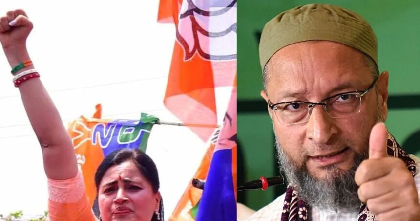 'Lions of Ram devotees and Modi everywhere...' BJP leader Navneet Rana's latest attack on Owaisi, it is good that he is under control otherwise...