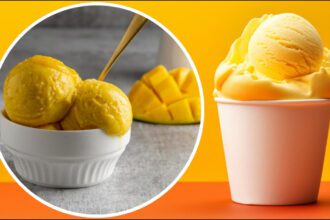 Make delicious mango ice cream with cream and custard, children will keep licking their fingers - India TV Hindi