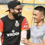 My brother, proud of you, Kohli wrote a heart touching message to his friend Chhetri