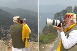 PM Modi captured the natural beauty of Himachal Pradesh on camera - India TV Hindi