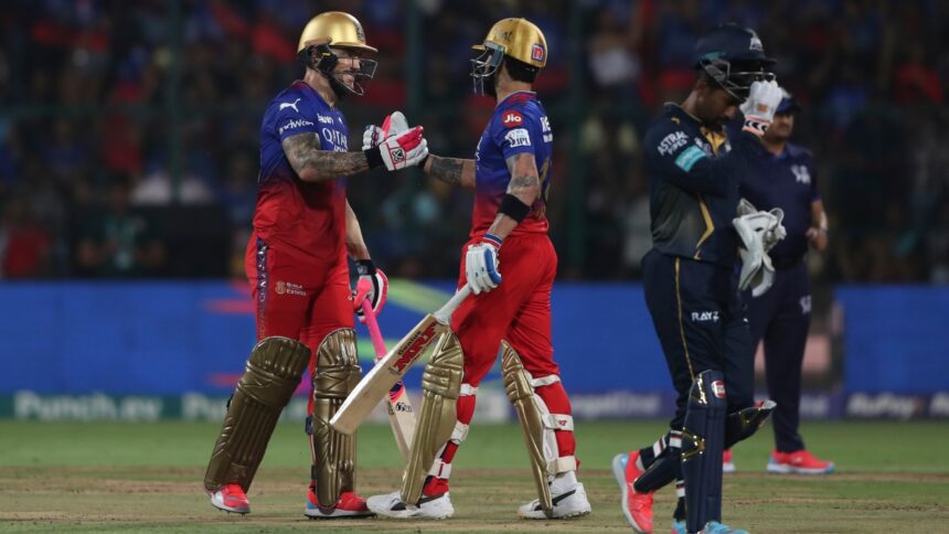 RCB beats Gujarat Titans by 4 wickets, takes a huge leap in the points table - India TV Hindi