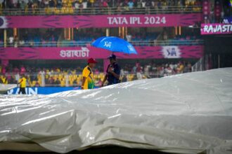 RR vs KKR match canceled with toss, this happened for the second time after 12 years - India TV Hindi