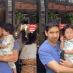 Raha was seen chilling with uncle Ayan Mukherjee in the scorching heat, watch video - India TV Hindi