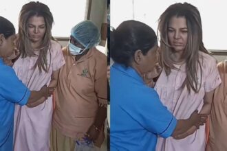 Rakhi Sawant's first video after surgery surfaced, the actress was seen writhing in pain - India TV Hindi