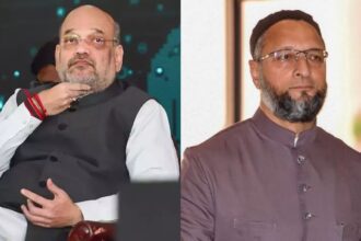 Razakar representatives have been sitting in Parliament for 40 years, Amit Shah lashed out at Owaisi in Hyderabad - India TV Hindi