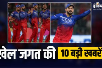 Sports Top 10: RCB scored a hat-trick of wins, Virat Kohli created history in IPL, see 10 big sports news - India TV Hindi