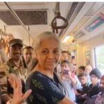 Such behavior from the minister!  Sitharaman was going by metro, a woman came from behind, then...
