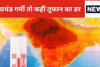 Temperatures reached 49 degrees in Rajasthan, the storm in the Bay of Bengal will bring devastation