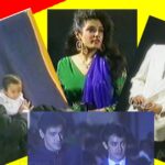 Tiger seen in father's lap, 14 year old Abhishek Bachchan seen with mother, 34 year old VIDEO of Filmfare Awards
