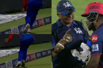 VIDEO: Was there dishonesty with Sanju Samson?  Fierce uproar in the middle of the field after the controversial decision - India TV Hindi