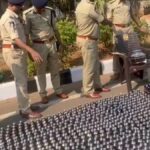 Video: Police caught thousands of liquor bottles, 655 bonds, 1065 homeopathic medicines - India TV Hindi
