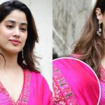 When Jhanvi Kapoor went to vote, people kept looking at her dupatta, know what was special - India TV Hindi