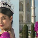 When Sushmita Sen posed wearing the crown in front of the Taj Mahal - India TV Hindi