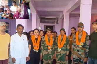 When the daughters born in Naxal area returned to the village, the villagers got excited, Aarti was performed with grand welcome, know why