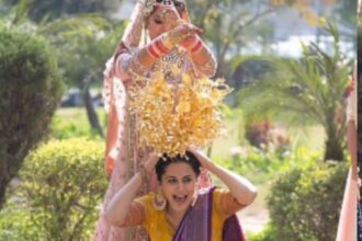 Why did Taapsee Pannu not wear lehenga in the wedding?  Revealed after 1 month, said- I also enjoy the function...