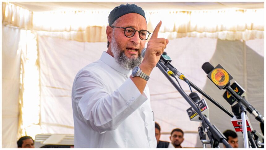 Asaduddin Owaisi once again got angry over UAPA law, the matter is related to Arundhati Roy - India TV Hindi