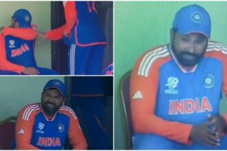 Captain Rohit's eyes filled with tears after winning the semi-final, an emotional video surfaced - India TV Hindi