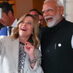 Georgia Meloni took a selfie with PM Modi, both leaders were seen in different styles - India TV Hindi