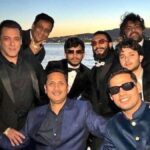 Group photo surfaced from Anant Ambani's cruise party, Dhoni seen next to Salman Khan - India TV Hindi