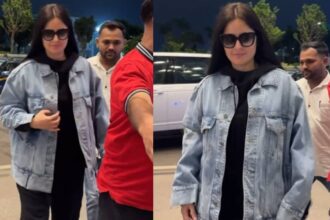 Katrina spotted at the airport wearing a loose hoodie and denim jacket, users said she is pregnant.. - India TV Hindi