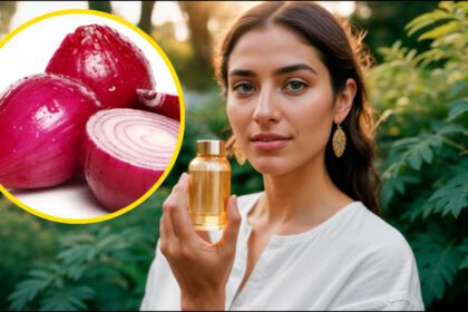 Make onion oil and massage your hair daily, new hair will start growing - India TV Hindi