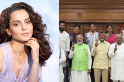'Not dreams but reality...' Kangana showed her political style as soon as she became an MP, shared such a post about Nitish-Modi, it went viral