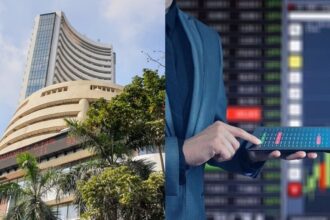 Stock market opened with gains, Sensex crossed 77,100, Nifty jumped - India TV Hindi